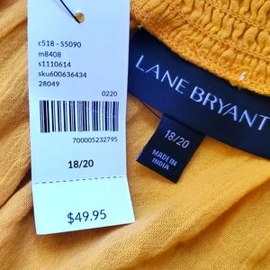 Lane Bryant off shoulder blouse